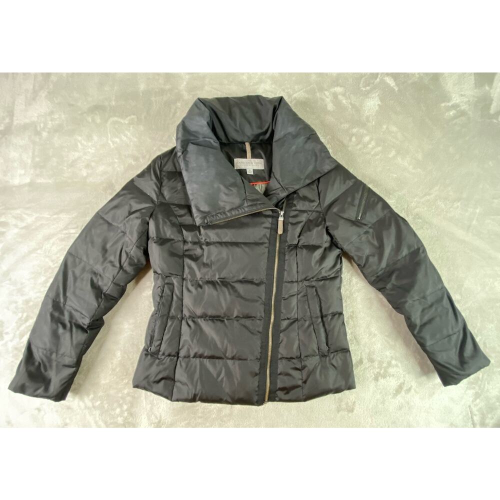 Marc New York | Down Jacket with asymmetrical zipper Bubble Coat |WMNS M | Black